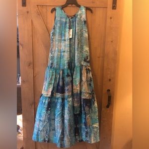 Johnny was silk dress xl